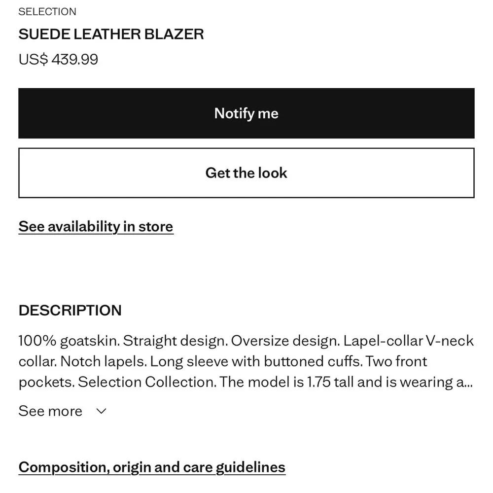 Mango Brown Leather Jacket - Picture 9 of 15